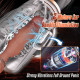 Rocket Sucking & Vibrating Transparent Dual Motor Male Masturbation Cup