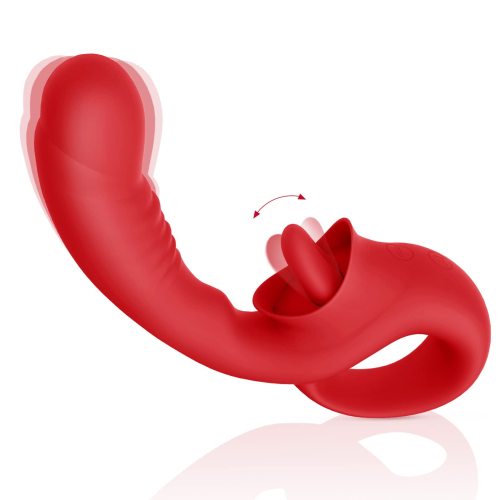 10 Vibrating Clitoral Licking G-Spot Vibrator