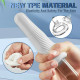 6 PCS Manual Erotic Jelly Stretchy Male Masturbator