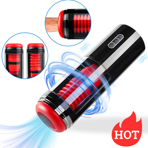 Intelligent 7 Telescopic 7 Vibration Auto Male Masturbator