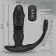Buyging™ 12 Vibrating 3 Thrusting Prostate Massager With Dual Cock Rings