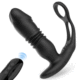 Buyging™ 12 Vibrating 3 Thrusting Prostate Massager With Dual Cock Rings