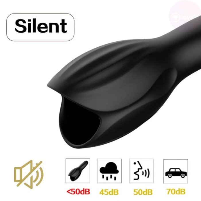 QMYSKY 10 Frequency Vibrating Penis Massage Glans Exerciser