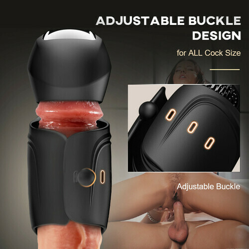 Buyging™ ALIEN Automatic Adjustable Buckle 10 Vibrating Penis Trainer