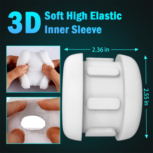 Buyging™ 8 Vibrating 5 Thrusting Handheld Male Masturbtor