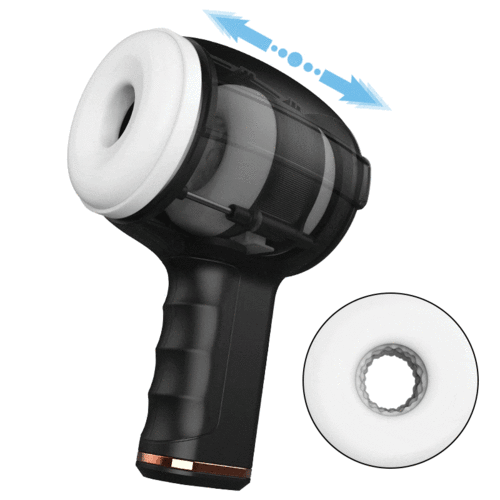 Buyging™ 8 Vibrating 5 Thrusting Handheld Male Masturbtor