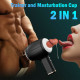 Buyging™ 8 Vibrating 5 Thrusting Handheld Male Masturbtor