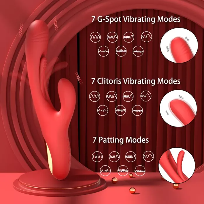 Bora - Buyging™ Rabbit Tapping G-spot Vibrator
