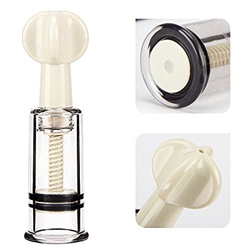 2pcs/Set Nipple Sucker-Twist Up Manual Vacuum Natural Nipple Correction Cup