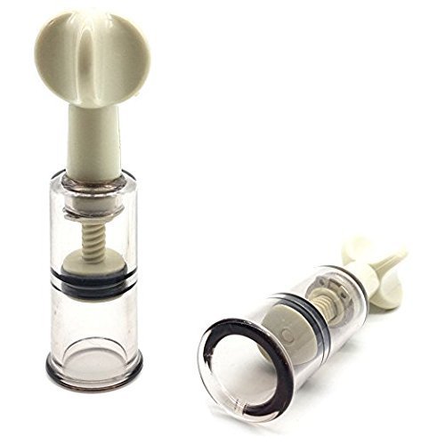 2pcs/Set Nipple Sucker-Twist Up Manual Vacuum Natural Nipple Correction Cup