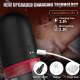 S-HANDE 9 Vibrating 3 Sucking Transparent Penis Enlargement Pump