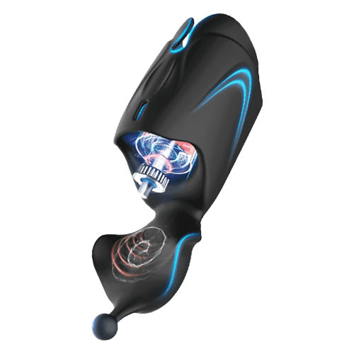 Buyging™ QMYSKY Dual Motor 10 Vibrating Glans Exerciser