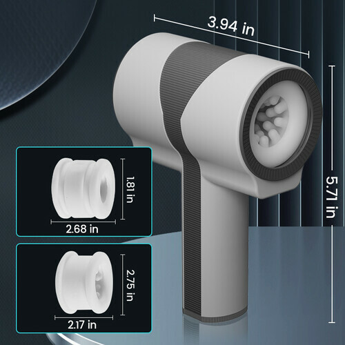 BuyGing 5 Telescopic Rotation 7 Vibrations No Size Limit to Satisfy Voyeurism Masturbator