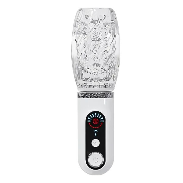 2023 New 7 Telescopic Rotating 9 Vibrating Masturbator for Men Glans Trainer