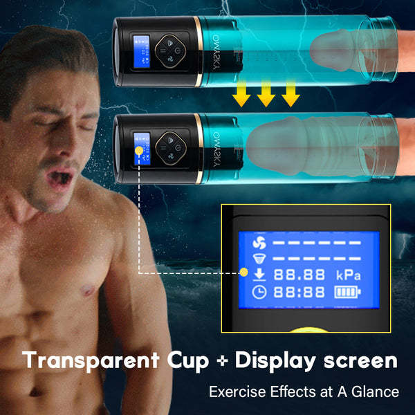 US$ 82.25 - Buyging™ QMYSKY 6 Hydrotherapy with Display Male Enhancement Water  Penis Pump