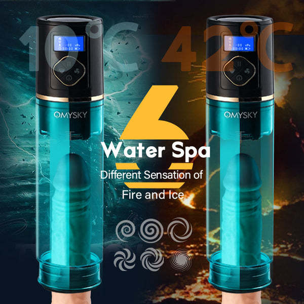 Buyging™ QMYSKY 6 Hydrotherapy with Display Male Enhancement Water Penis Pump