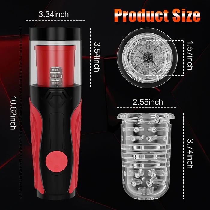 Hurricane - Buyging™ Automatic 5 Thrusting 5 Rotating for Penis Stimulation Masturbator