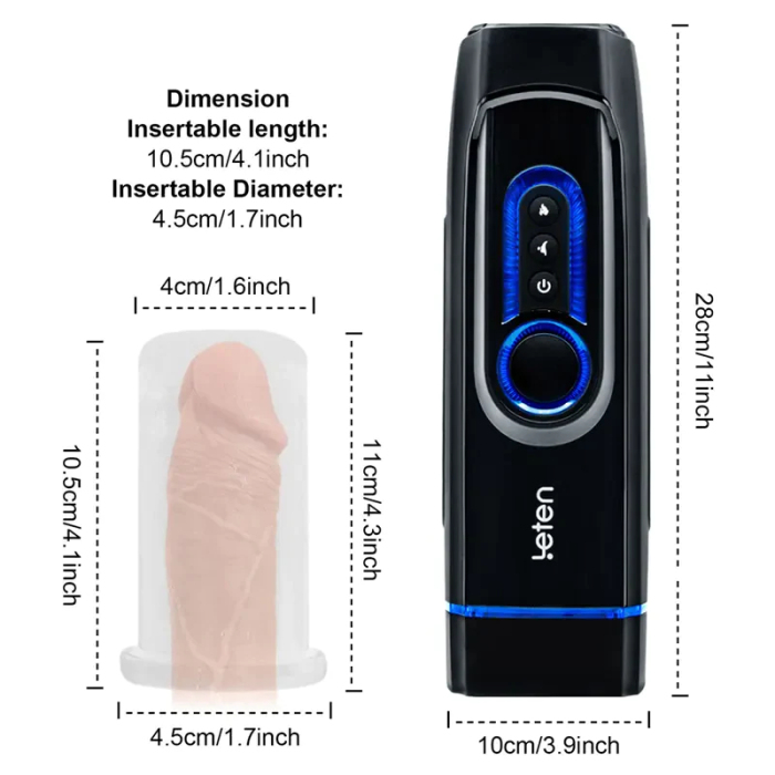 Buy LETEN Quadruple Piston X9-IV Male Masturbator at the Best Price!