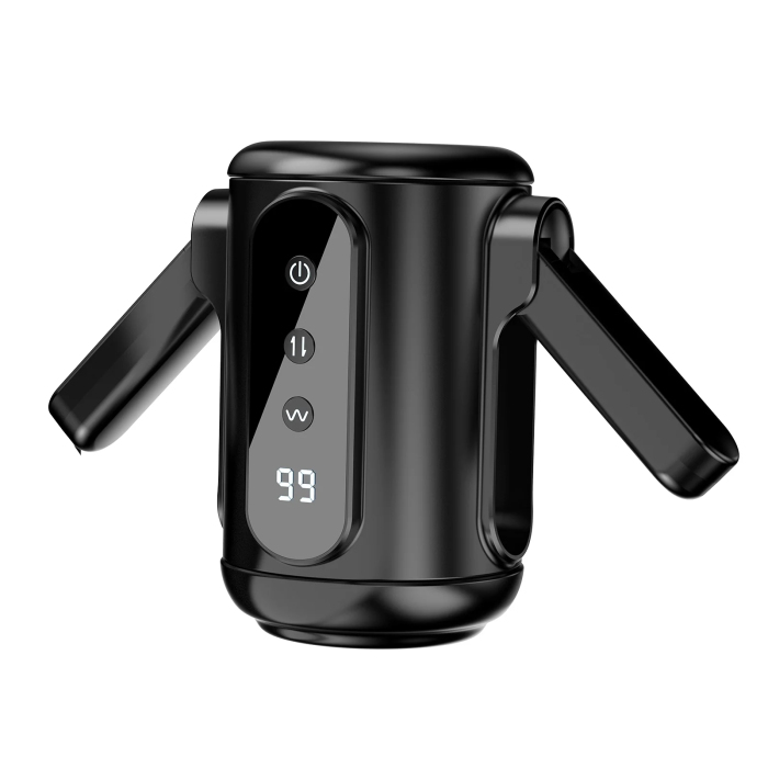 Buyging™ XV1 Handheld Masturbator 6 Vibrating Thrusting 3 Speeds Double Insertable