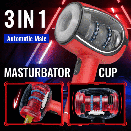 Buyging™ Automatic 6 Thrusting Vibrating Handheld Male Masturbator
