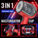 Buyging™ Automatic 6 Thrusting Vibrating Handheld Male Masturbator
