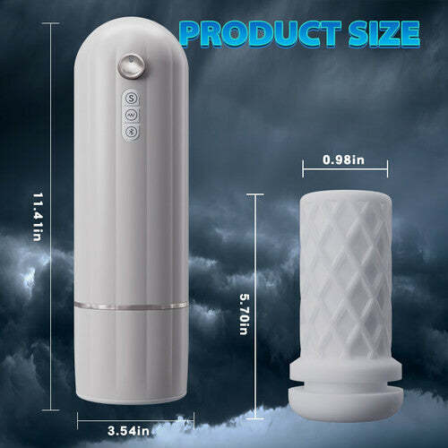Buyging™ Bluetooth Infinitely Adjustable Thrusting Vibrating Heating Male Masturbator