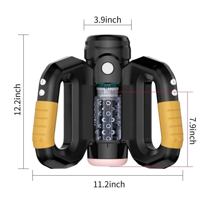 Buyging™ Rotating Thrusting Double Side Handle Male Stroker XSPACECUP
