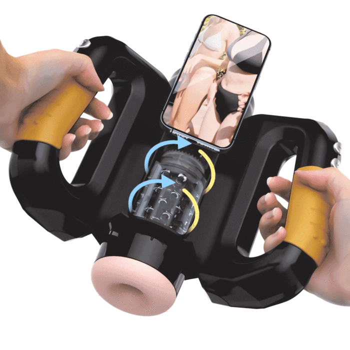 Buyging™ Rotating Thrusting Double Side Handle Male Stroker XSPACECUP