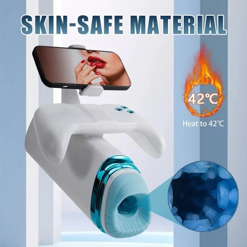 Buyging™ Thrusting Vibrating Heating Phone Holder Handle Control