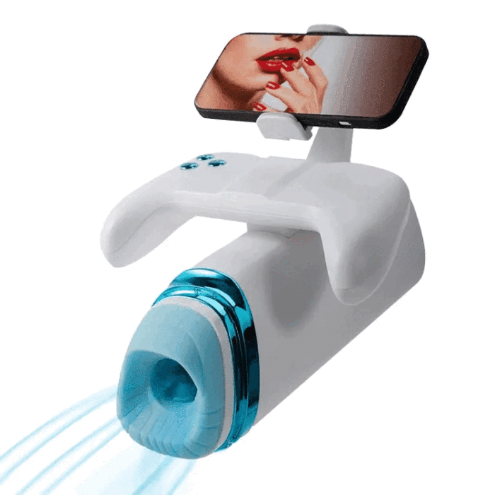 BuyGing Thrusting Vibrating Heating Phone Holder Handle Control