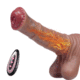 Buyging™ 3 Telescopic Swing 10 Vibration Heating Dildo 7.75 Inch