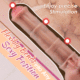 Buyging™ 3 Telescopic Swing 10 Vibration Heating Dildo 7.75 Inch
