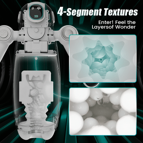BuyGing 7 Telescopic Squeezing 12 Vibration Masturbator Experience More Authentic Piston