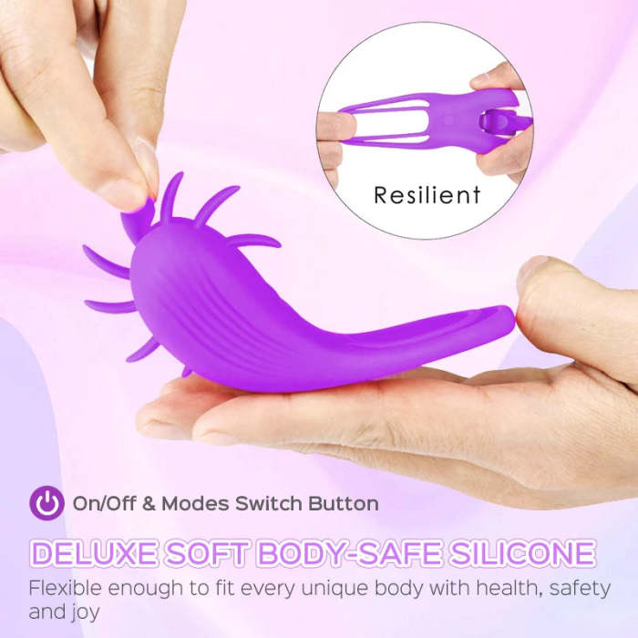 Buyging™ ROXY Licking Sex Toy & Vibrating Dual Penis Ring