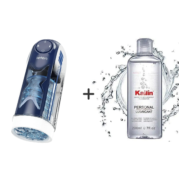 Buyging™ LETEN 700 Piston/min One Click Orgasm 10 Telescopic 5 Voices Masturbator