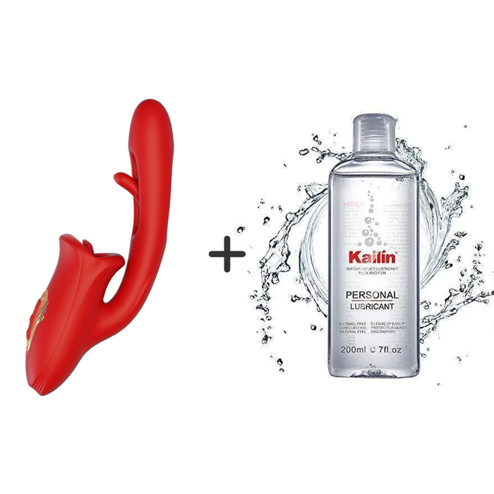 Buyging™ Mouth-Shaped Biting G-spot Soother with 7 Vibration & Flapping Modes