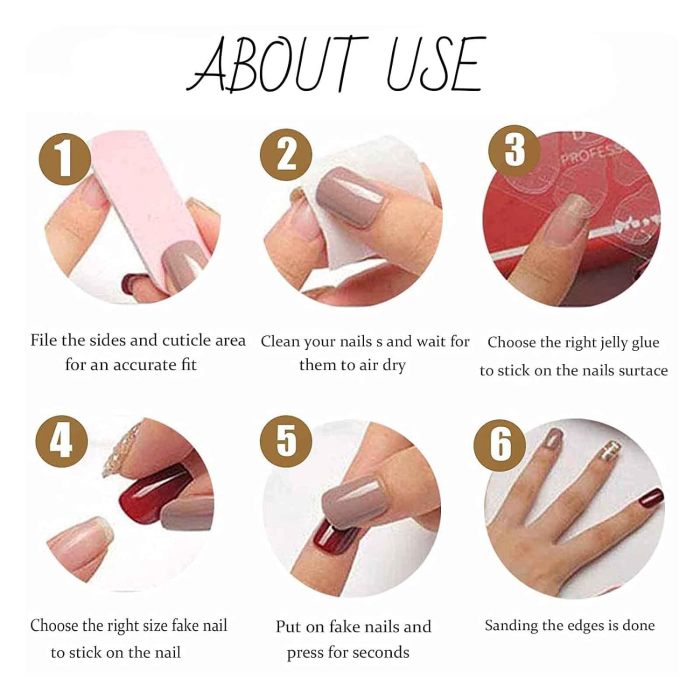 Bling Coffin Press on Nails Fake Nails Tips Full Cover Medium False Gradient Nails 24PCS