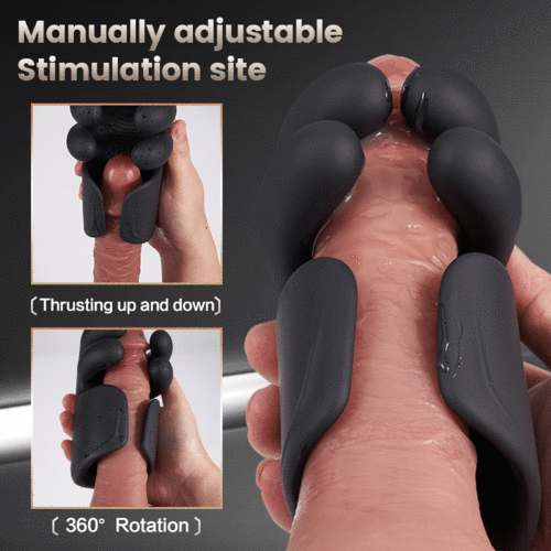 Buyging™ Automatic 10 Finger Pinchin & Tapping for Massage Therapy Penis Vibrator