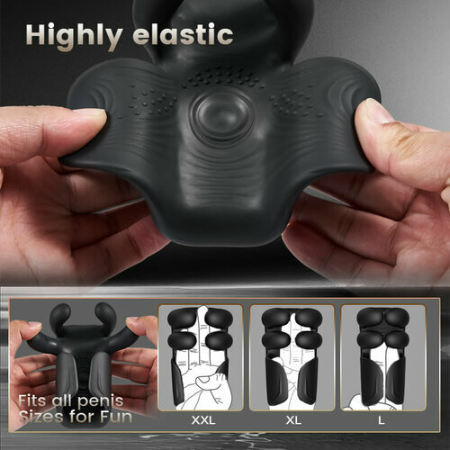 Buyging™ Automatic 10 Finger Pinchin & Tapping for Massage Therapy Penis Vibrator