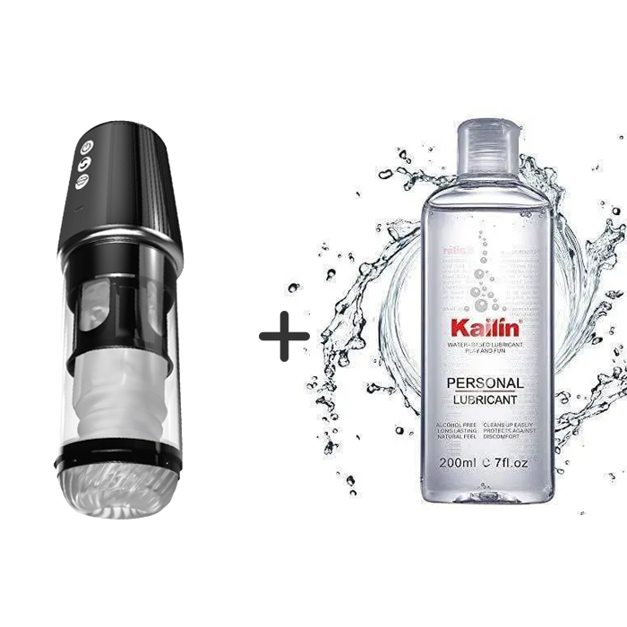 Buyging™ 7 Vibrating 6 Rotating 5 Vacuum Sucking Male Masturbator