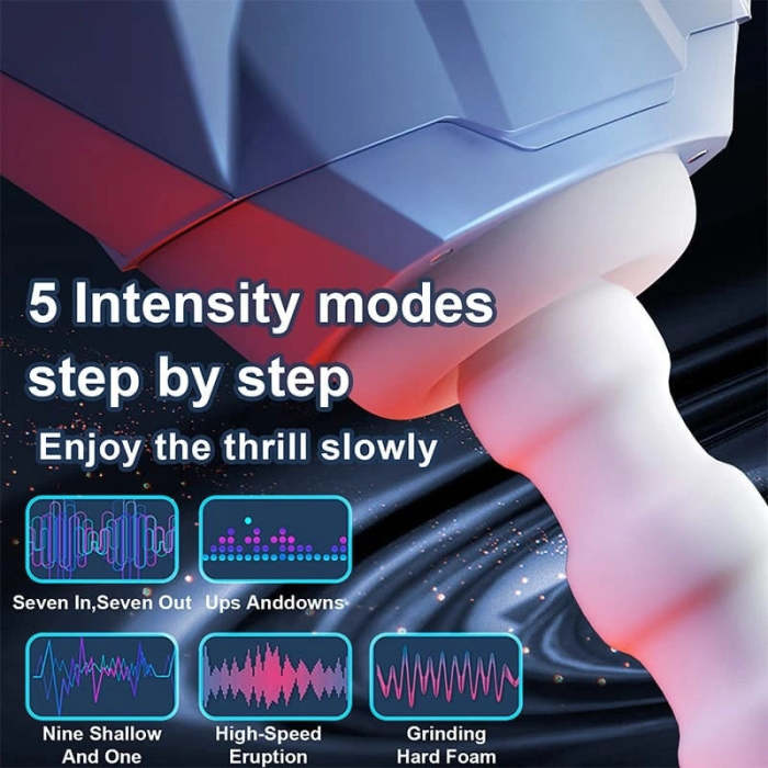 Buyging™ SVAKOM Dual Opening 5 Thrusting Sucking Male Stroker