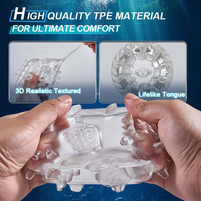 Buyging™ Sucking Vibrating Rotating Thrusting 4 IN 1 Male Masturbator
