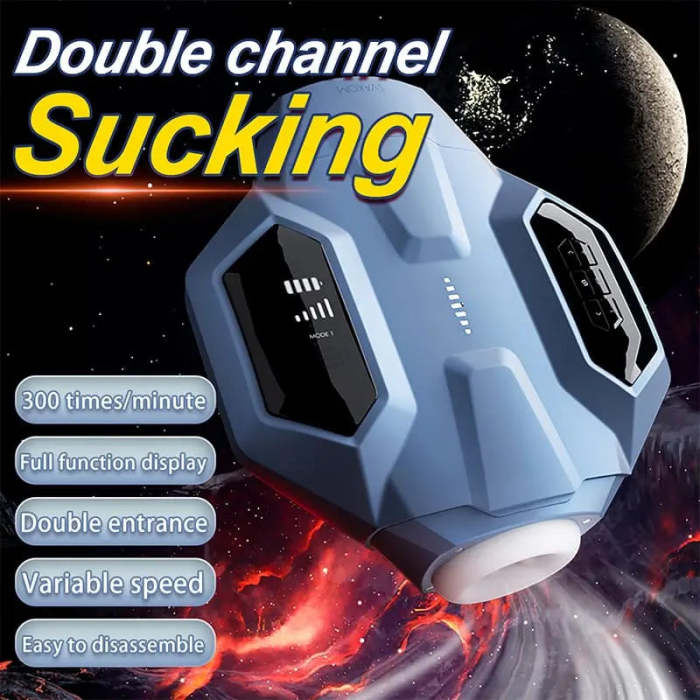 Buyging™ SVAKOM Dual Opening 5 Thrusting Sucking Male Stroker