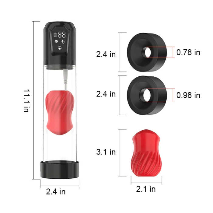 Buyging™ Electric Dick Enlarger for Men Erection with 5 Training Pressure and 5 Vibration Modes