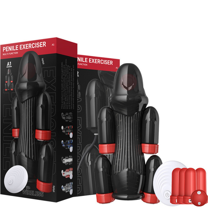 Buyging™ Penis Exerciser, Electric Penis Vacuum PumpHigh Frequency Vibrator with 5 Motors