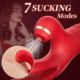 Buyging™ 10 Pulsating 7 Sucking 3 Thrusting & Vibrating Heating G-spot Dildo Vibrator