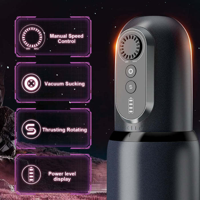 Buyging™ SVAKOM Stepless Variable Speed Masturbator Handsfree