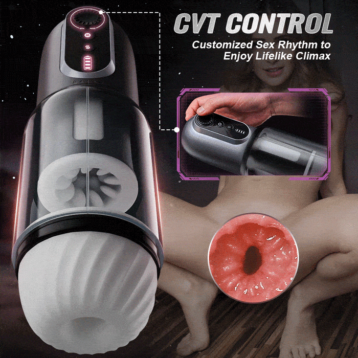 Buyging™ SVAKOM Stepless Variable Speed Masturbator Handsfree