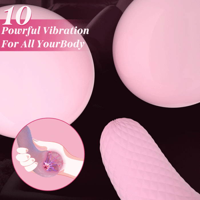 Buyging™ Electric Pulse G Spot Vibrator with 10 Electric Pulse & 10 Vibration Modes