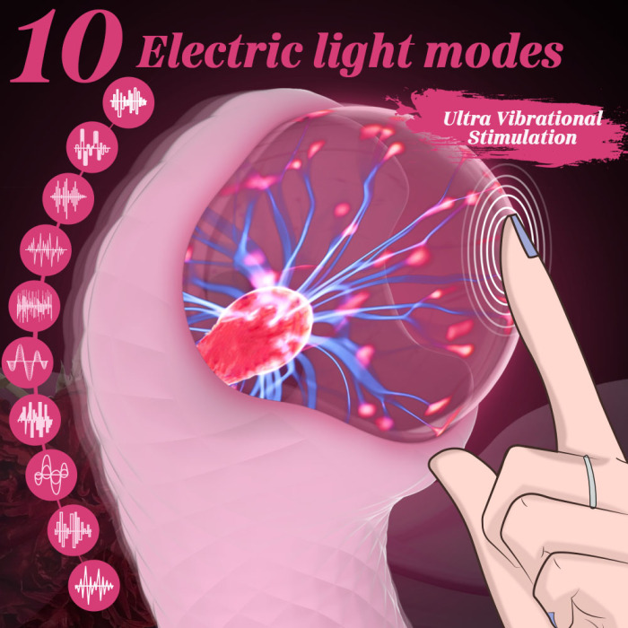 Buyging™ Electric Pulse G Spot Vibrator with 10 Electric Pulse & 10 Vibration Modes